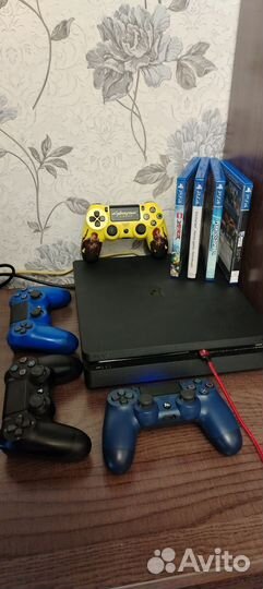 Sony playstation 4 slim 500gb с играми
