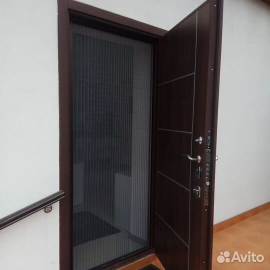 Москитная сетка Плиссе на двери