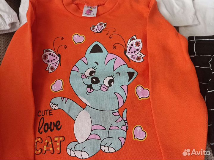 Вещи пакетом на девочку 92 98