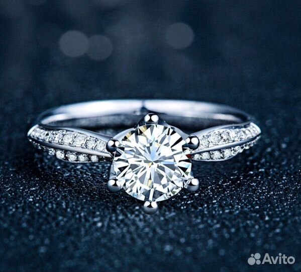 Помолвочное Новое Золотое Кольцо 585