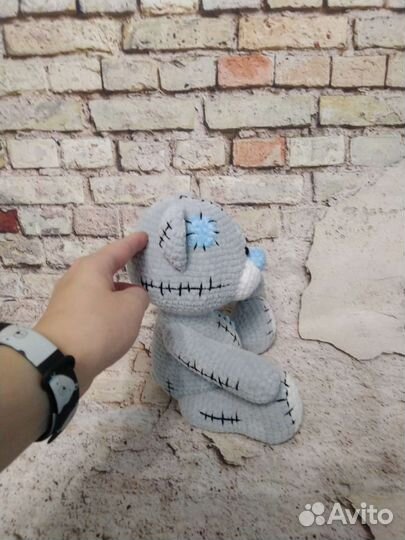 Мишка Тедди вязаный