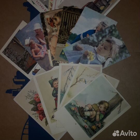 Лот открыток СССР 1960х (45 шт.)