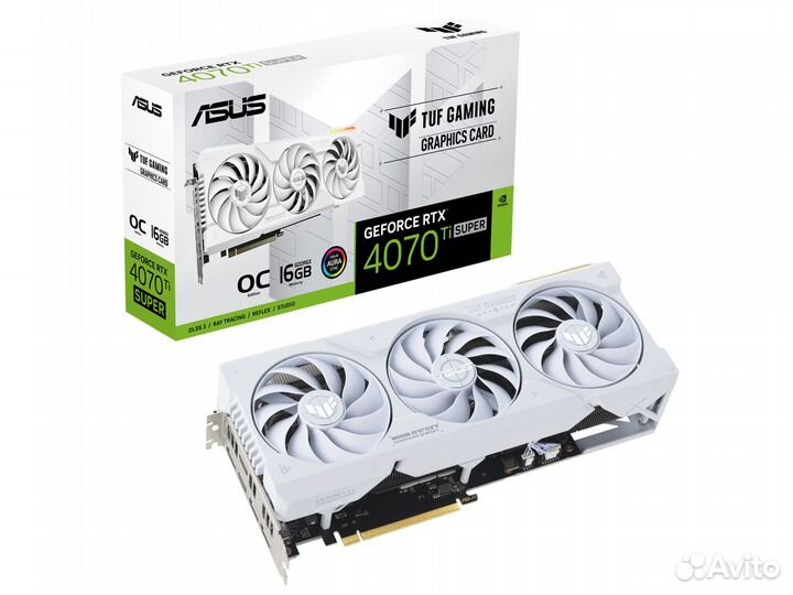 Asus TUF Gaming RTX 4070 Ti Super OC Edition White