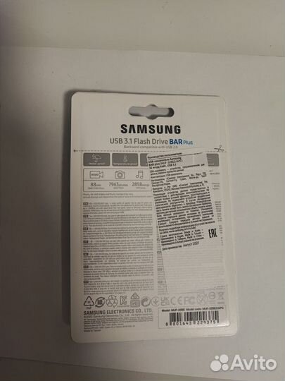 USB накопитель Samsung BAR plus, MUF-32BE