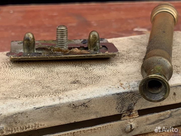 Станок бритвенный бронзовый винтаж