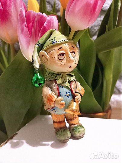 Гном холодный фарфор