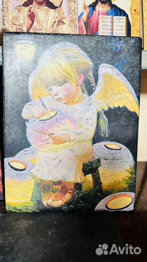 Картина на дереве