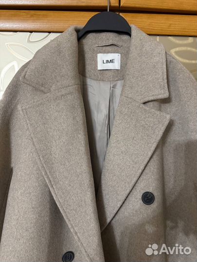 Пальто новое lime S шерсть