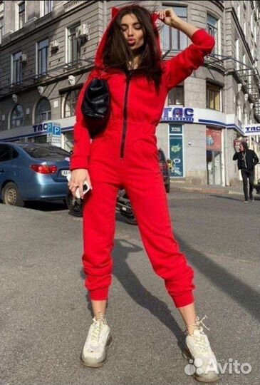 Комбинезон женский на флисе