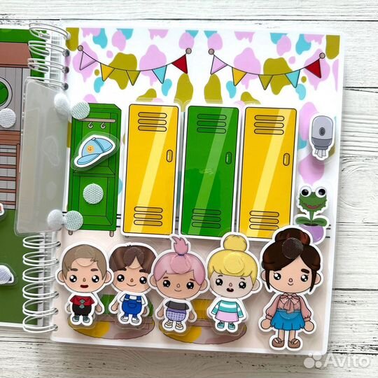 Игры на липучках Тока Бока Детский сад