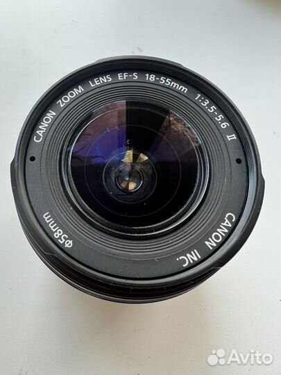 Canon efs 18-55 объектив