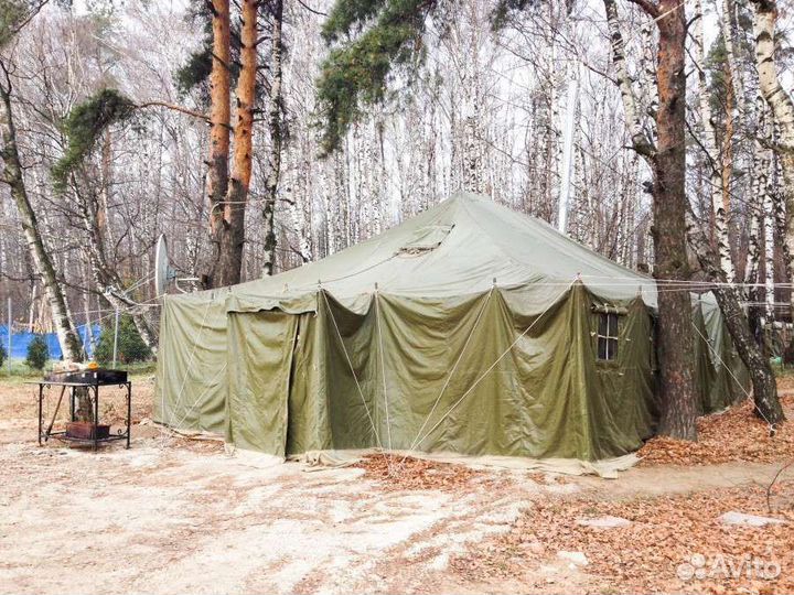 Палатка армейская большая Усб-56, с хранения СССР