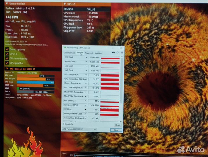 RX 5700XT Sapphire, доставка