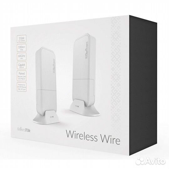 200м WiGig 60 ггц радиомост MikroTik Wireless Wire