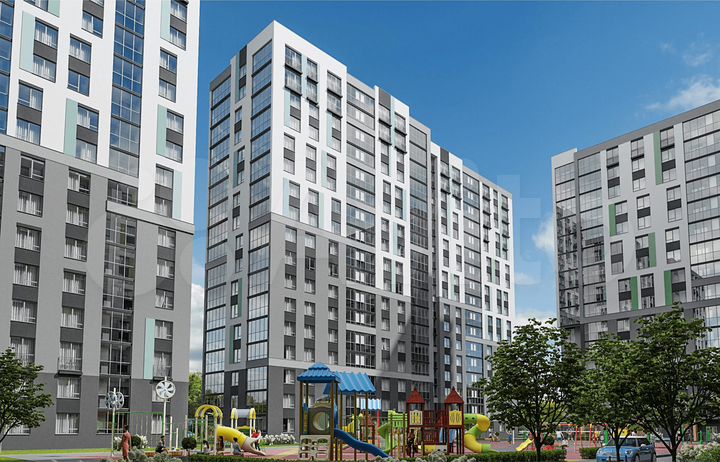 2-к. квартира, 63,7 м², 2/17 эт.