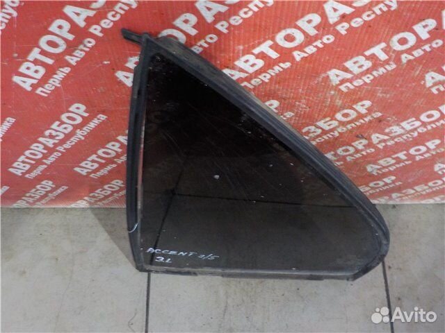 Форточка двери задняя левая Hyundai Accent 2