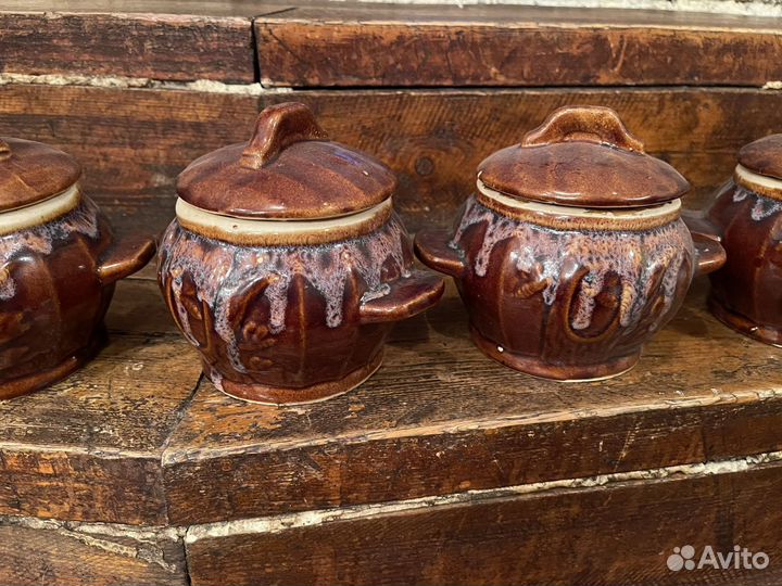 Глиняный горшок для запекания