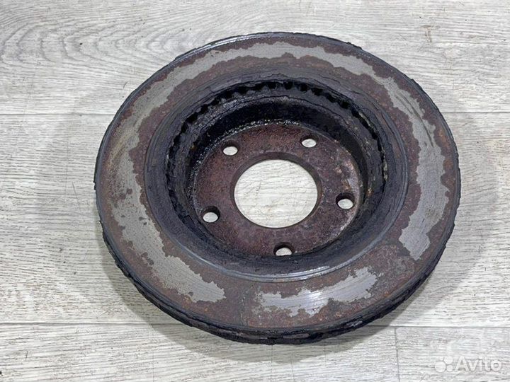 Диск тормозной вентилируемый передний Nissan Juke