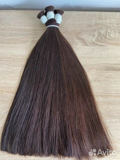 Волосы для наращивания натуральные длина 75