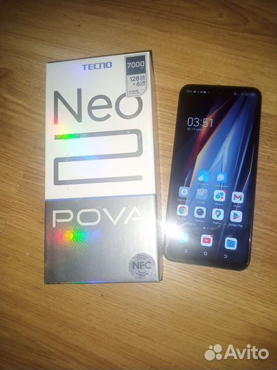 TECNO Pova Neo 2, 6/128 ГБ