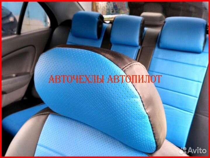 Чехлы Автопилот Nissan Almera Classic из экокожи