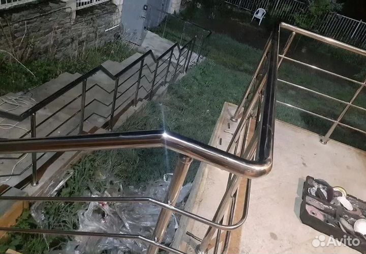 Перила из нержавеющей стали