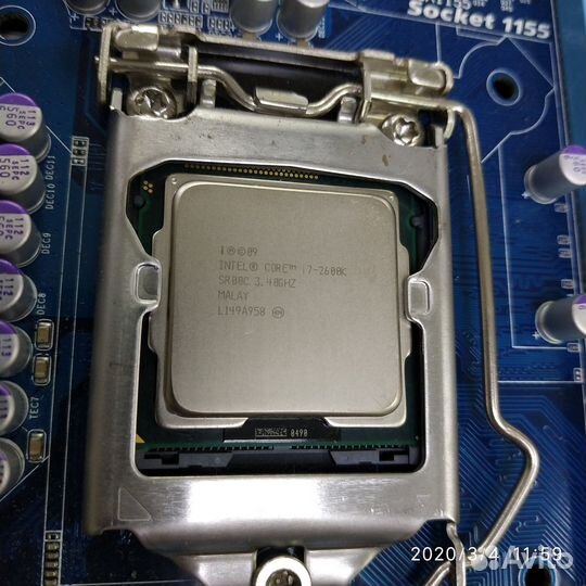 Игровой Intel Core i7-2600K LGA1155, 4 x 3400
