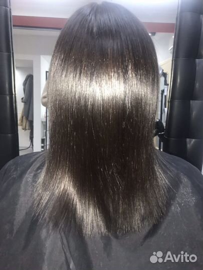 Кератиновое выпрямление волос Лесобаза