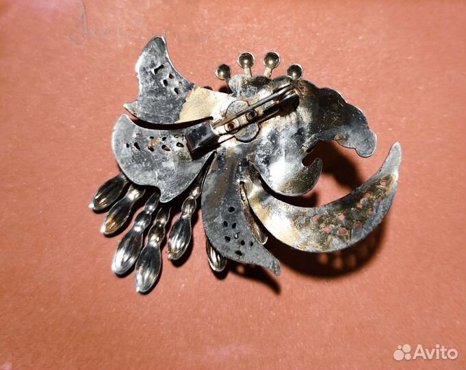 Винтажная брошь 