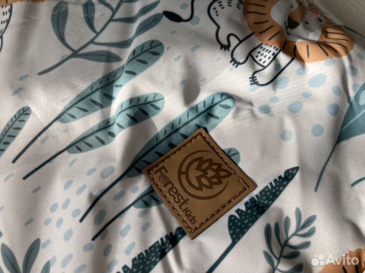 Нов Накидка на ножки для коляски Forest kids Lion