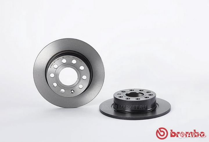 Brembo 08.9502.11 Диск тормозной UV Coated зад