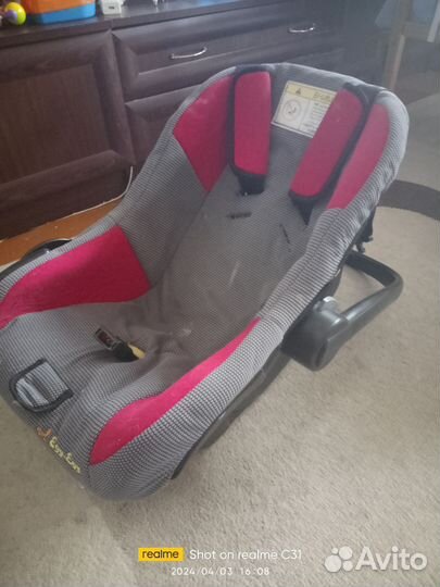 Автокресло для новорожденных от 0+