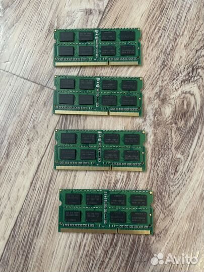 Новая память Samsung ddr3 4gb для ноутбука