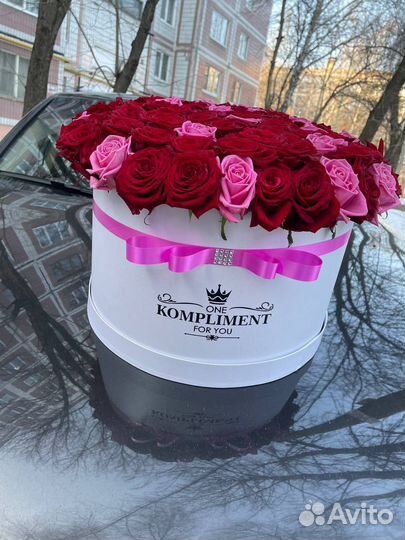 Доставка роз 101 роза