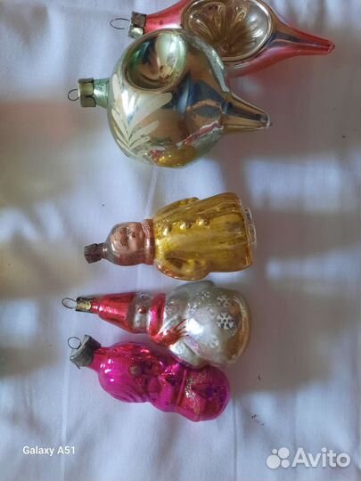 Елочные игрушки СССР