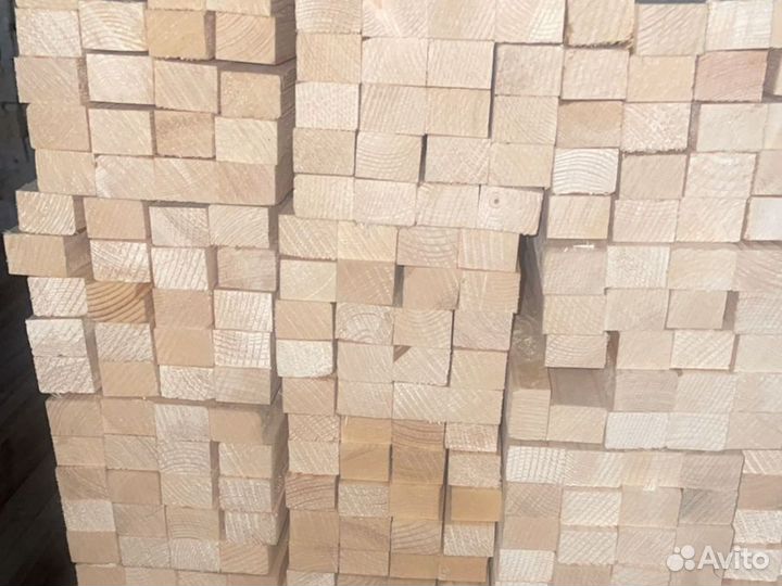 Брусок сухой строганный 30х40х3000мм