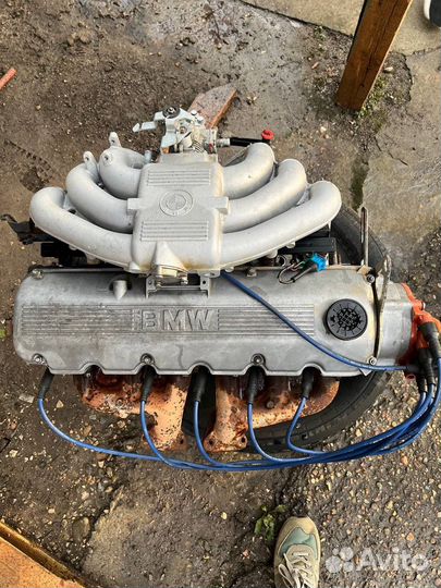 Мотор на бмв е34 2,5л