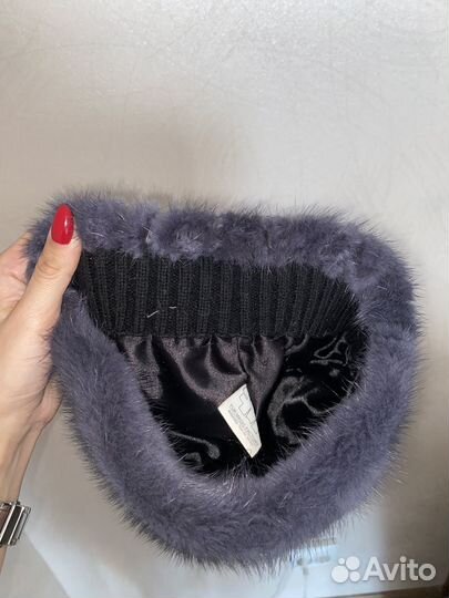 Шапка норковая женская