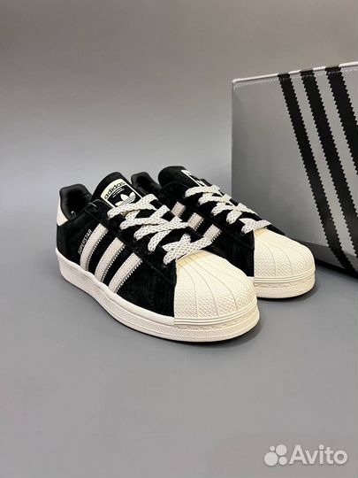 Кеды Adidas Superstar Rabbit Hole Black/White