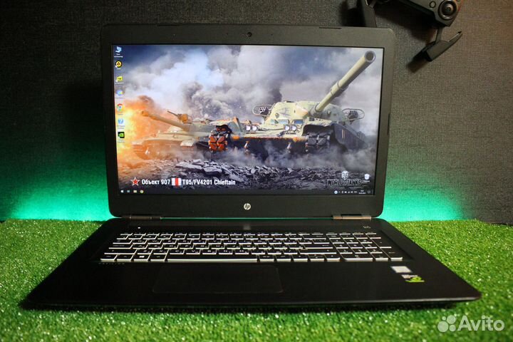 Игровой HP Pavilion 17.3'' i5/GTX 1050Ti/SSD/8G