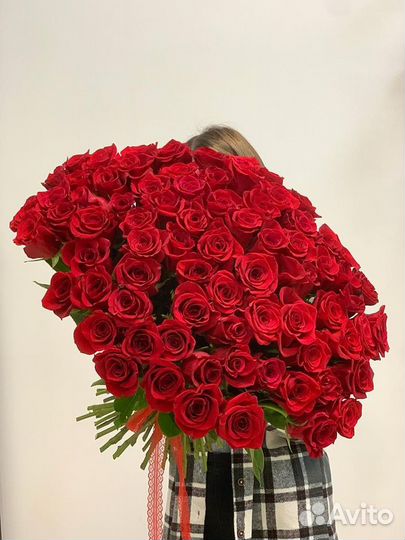 Цветы, букет из Эквадорских роз, с доставкой