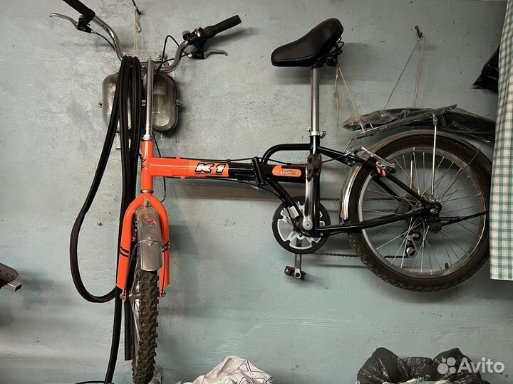 Велосипед подростковый скоростной и складной