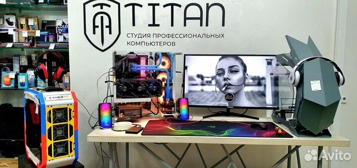 Игровой компьютер i3 10105F/SSD 500Gb/GTX 1050Ti