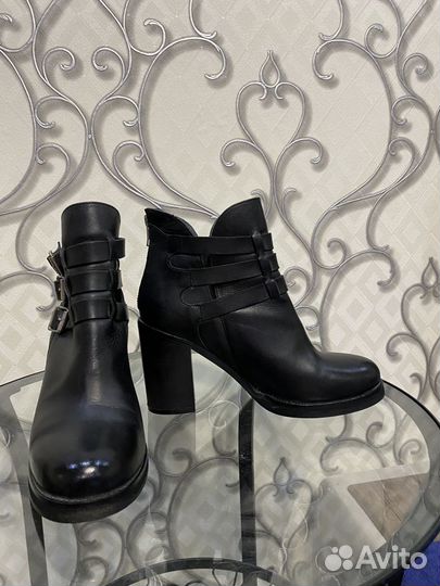 Ботильоны натуральная кожа