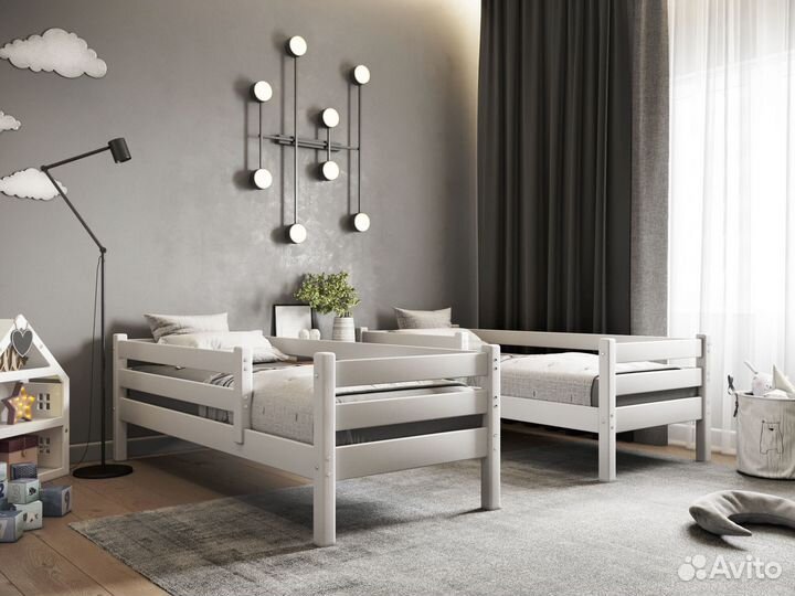 Кровать двухъярусная трансформер разборная