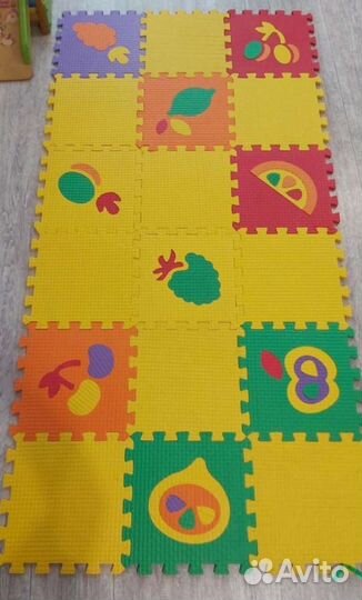 Детский коврик пазл для ползания