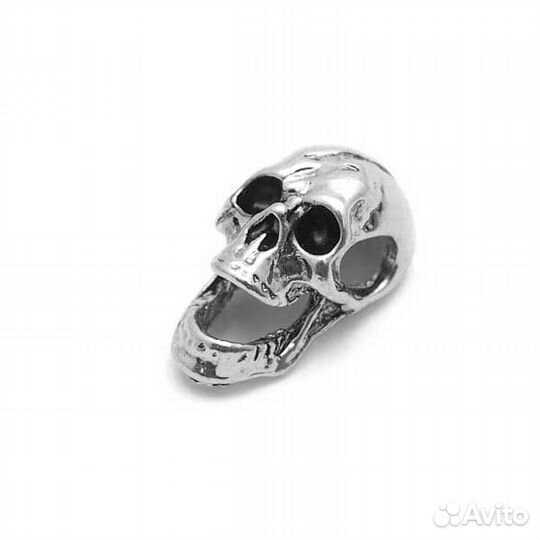 Бусина серебро 