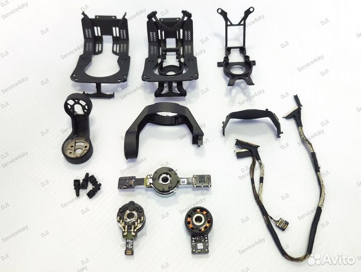 DJI Mavic 3 подвес, моторы, шлейф