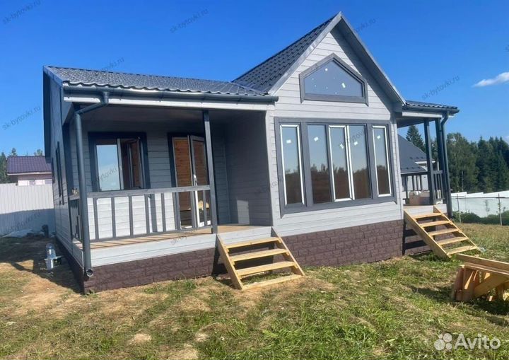 Каркасный дом 8х6