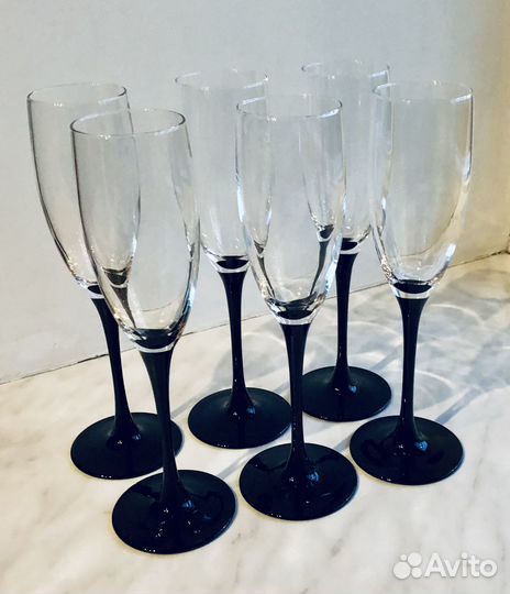 Набор фужеров д/шампанского Luminarc Domino, 6 шт